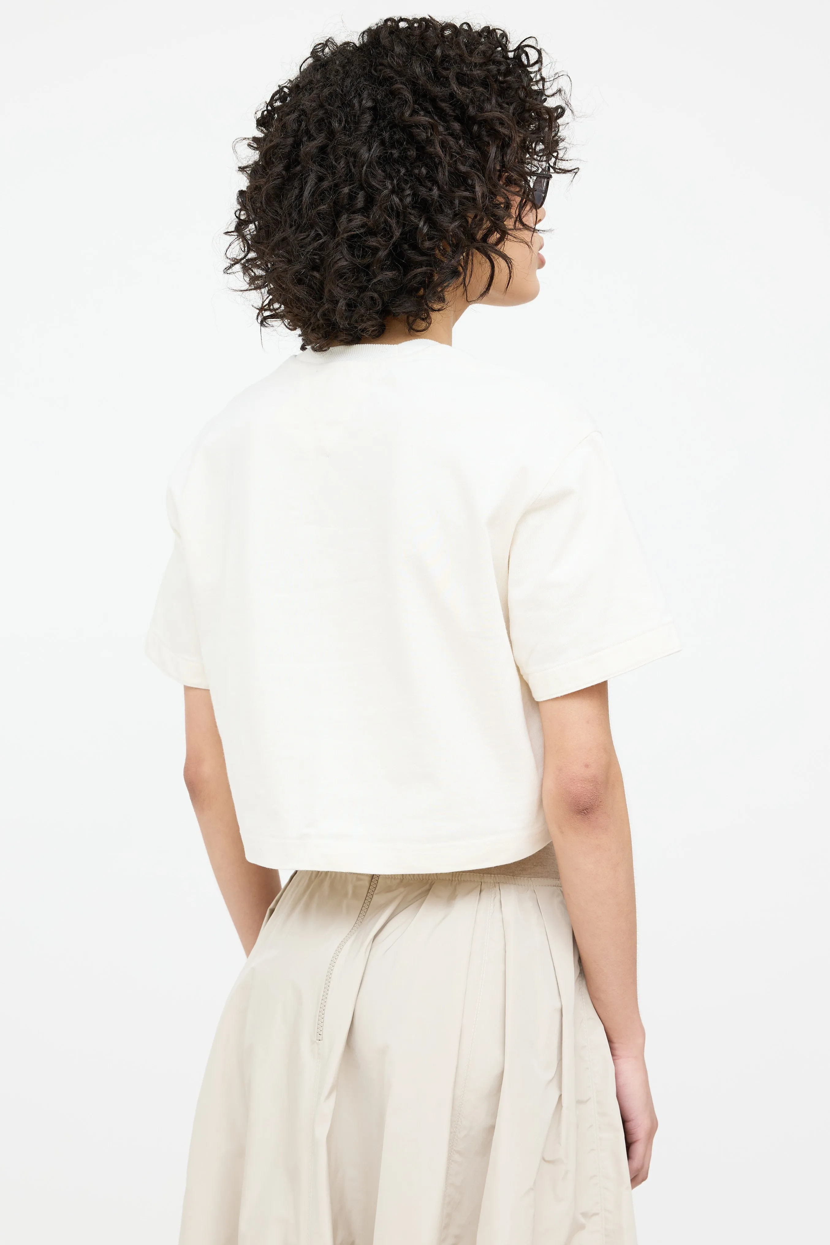 2022 Cropped Short Sleeve Top