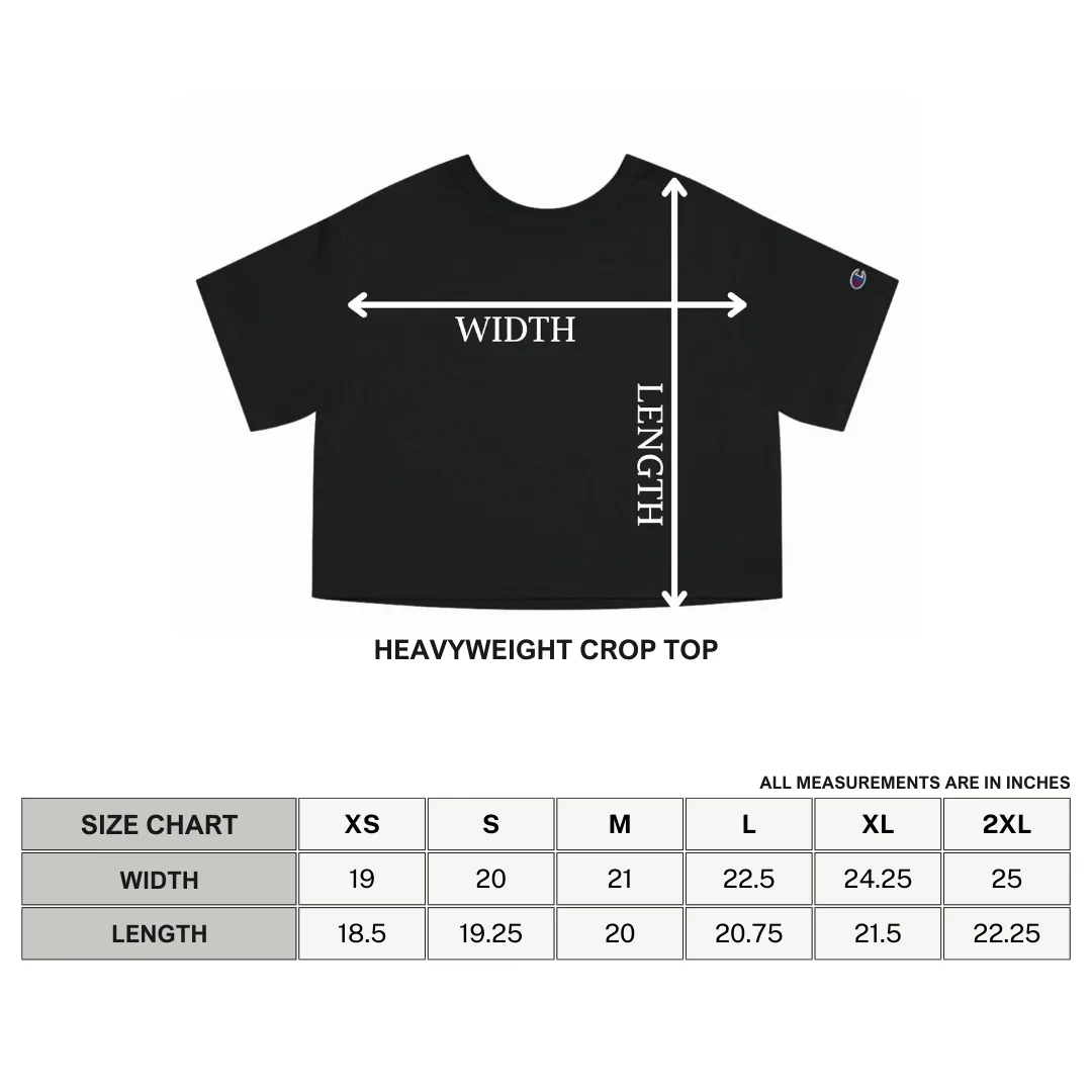 Be Fucking Kind Heavyweight Crop Top