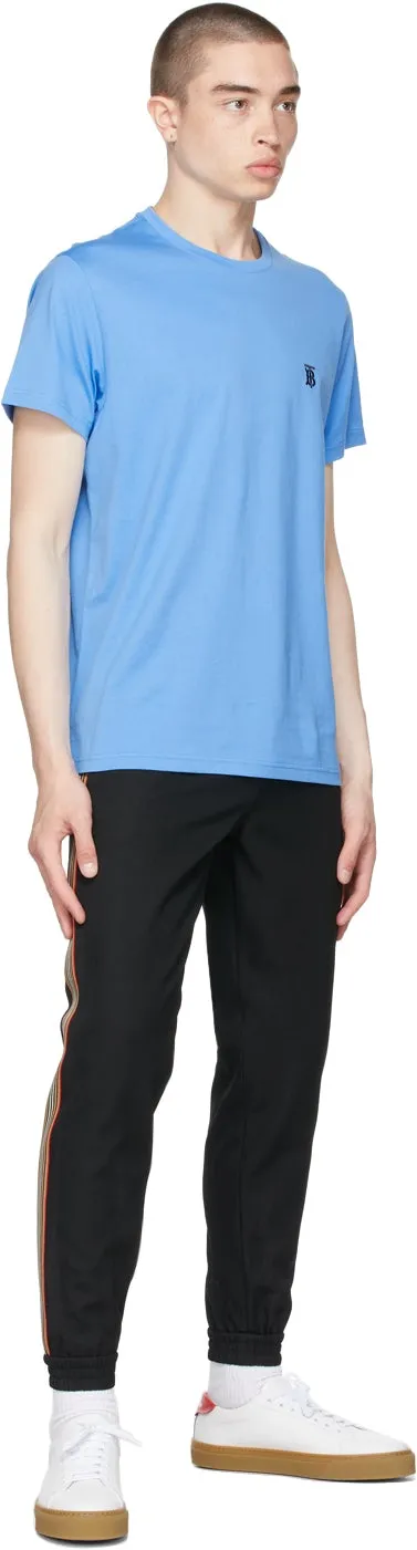 Burberry Black Stripe Jogging Lounge Pants