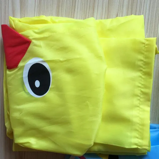 Cartoon Animal Style Kids Raincoatt