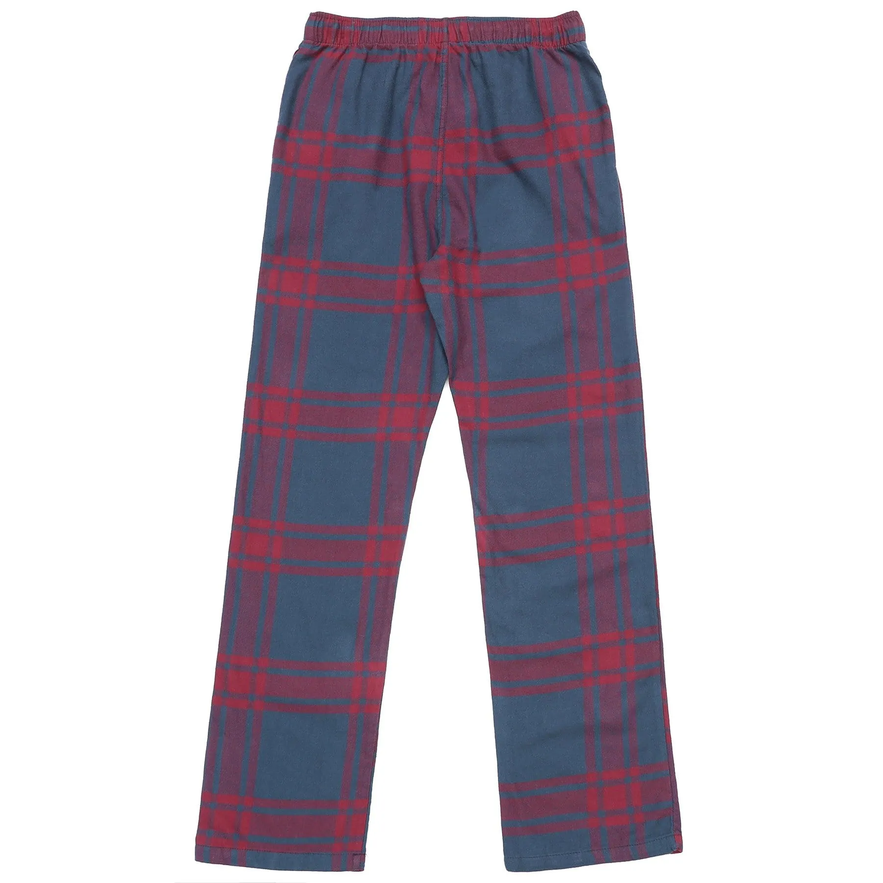 Cotton Flannel Pajama Plaid Sleep & Lounge Pants, PJ Bottoms With Pockets And Button Fly #3001