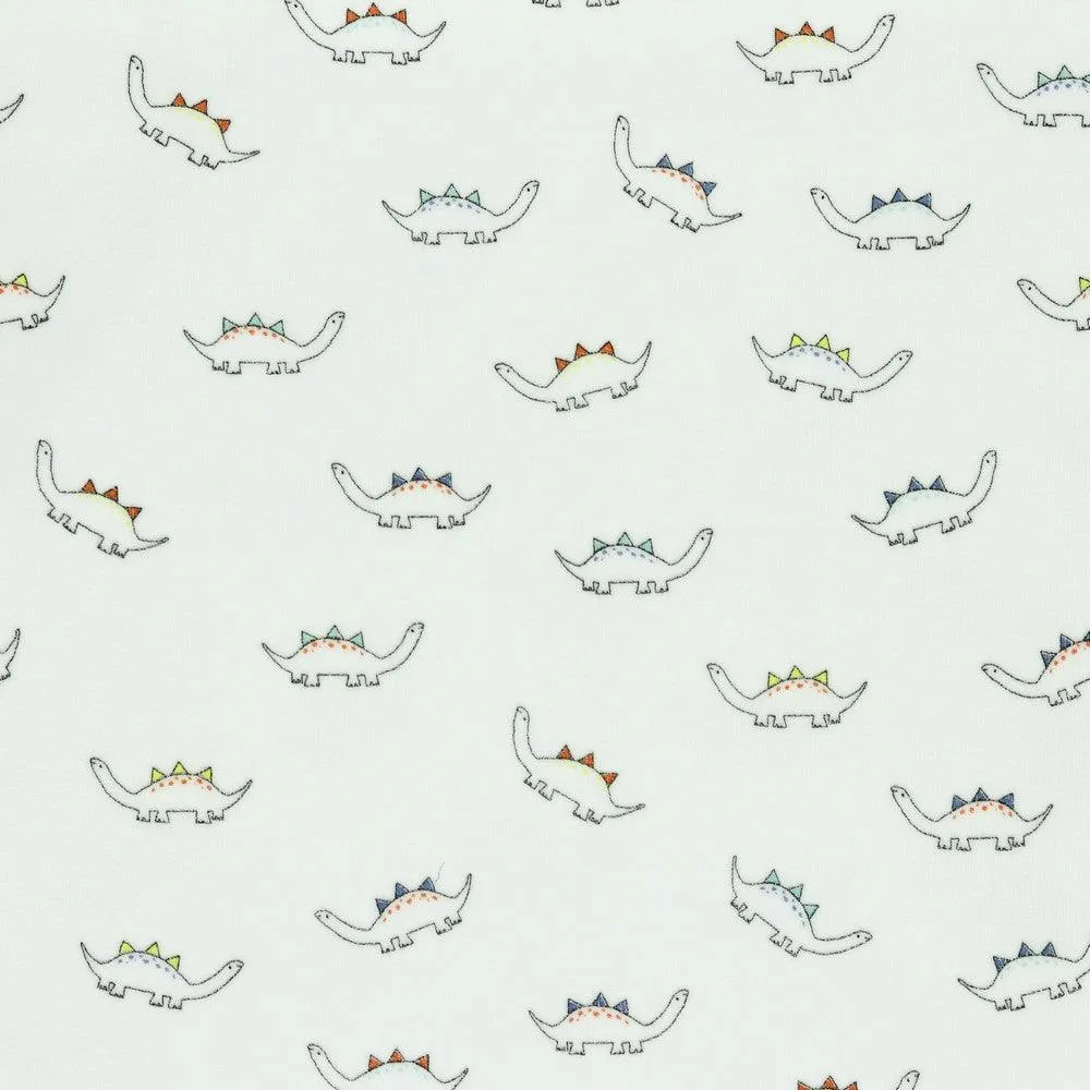 Dinosaurs Nicky Velour Fabric