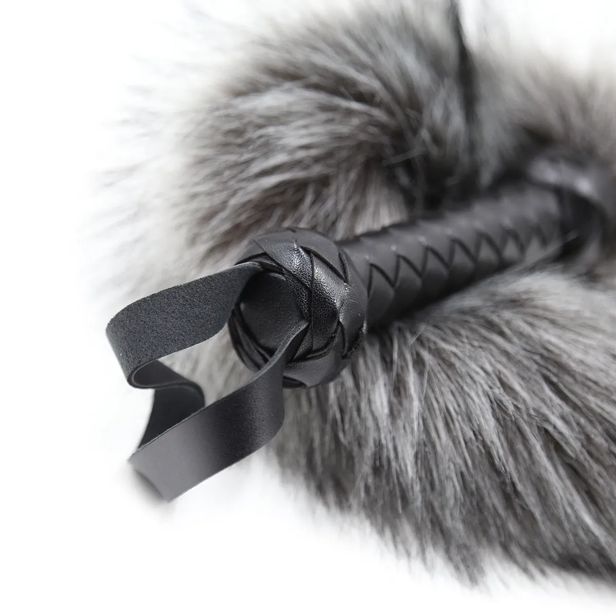 Eco Fur Tail Decorative Whip