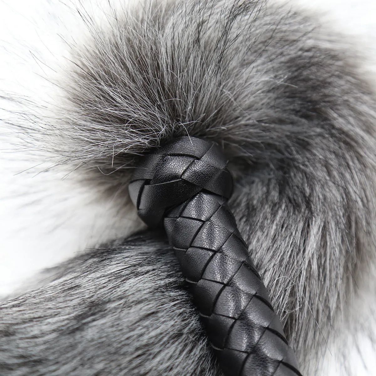 Eco Fur Tail Decorative Whip