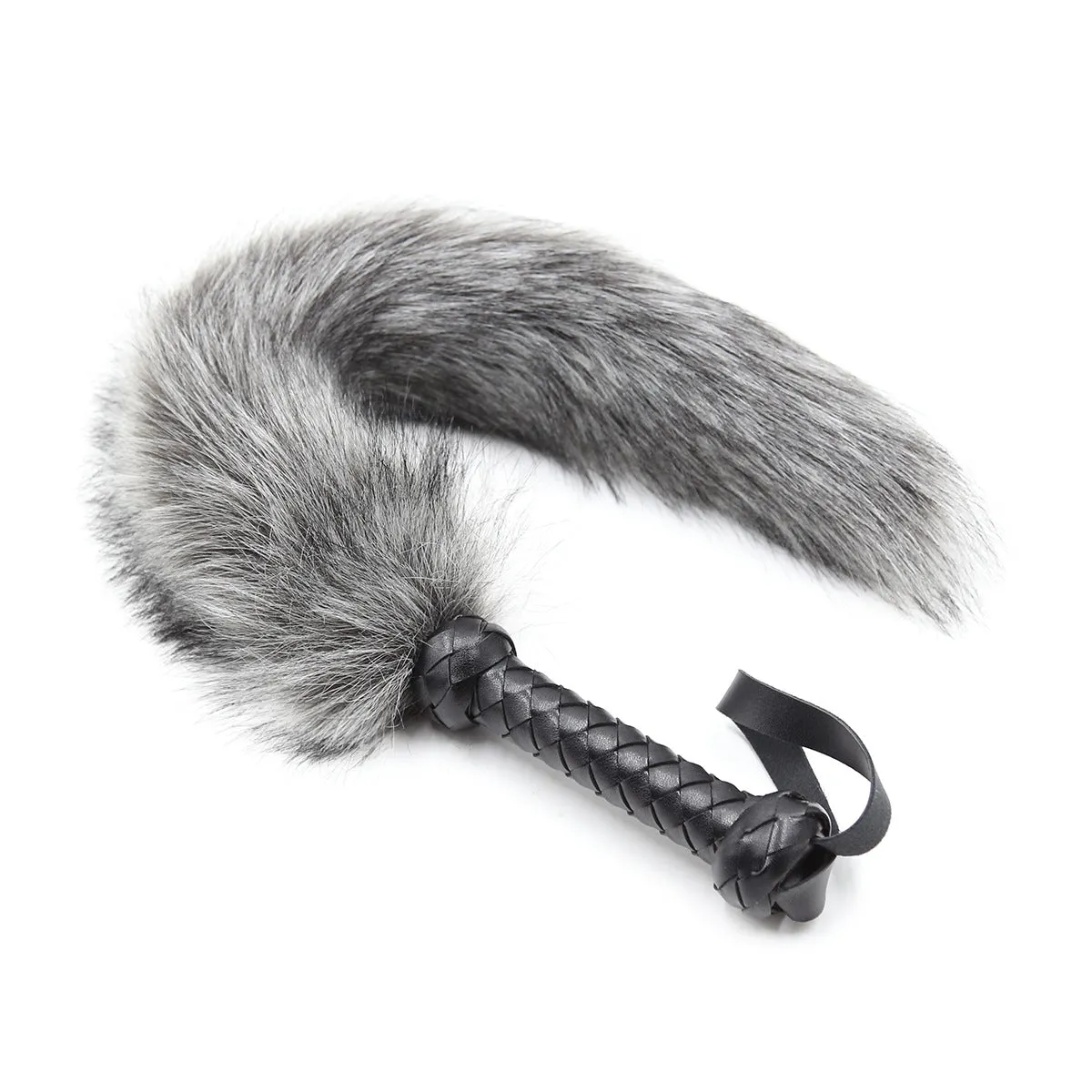 Eco Fur Tail Decorative Whip