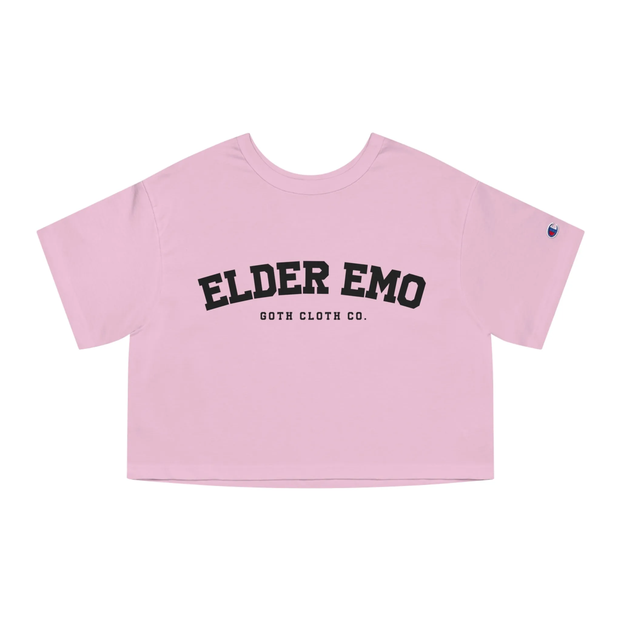 Elder Emo College Heavyweight Crop Top