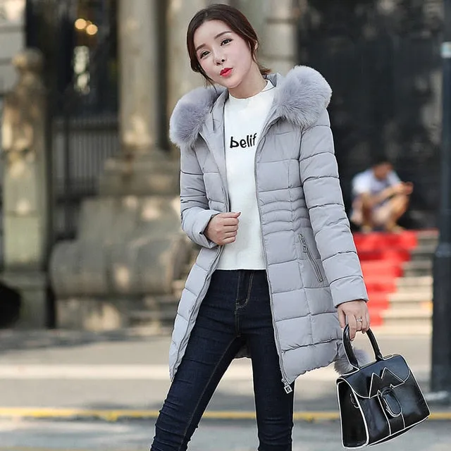 Faux Fur Warm Women Coat