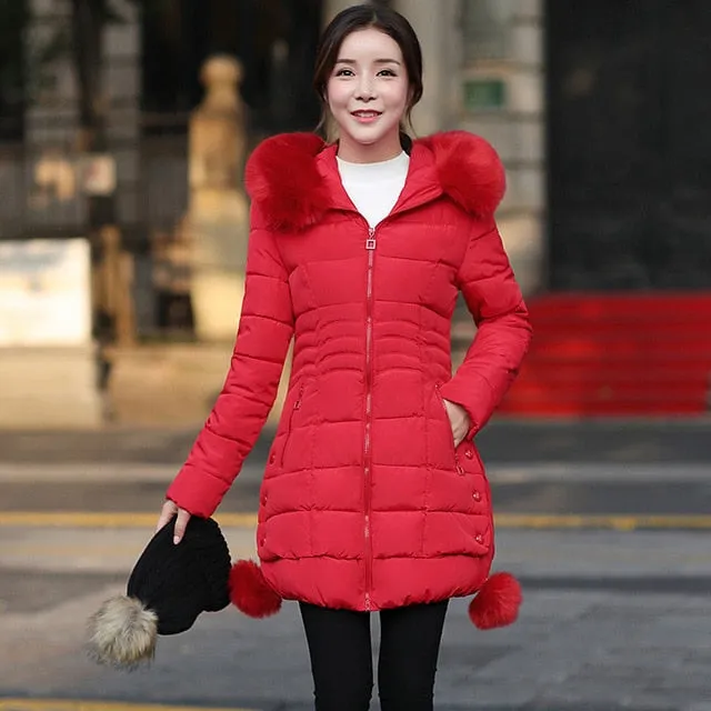 Faux Fur Warm Women Coat