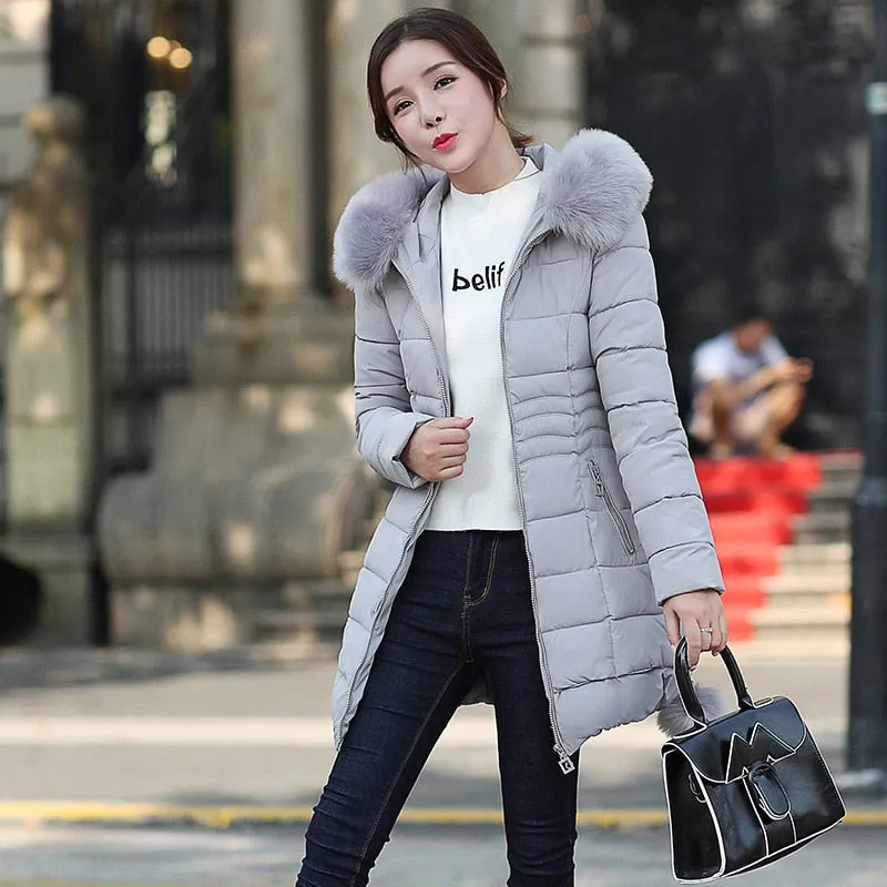 Faux Fur Warm Women Coat
