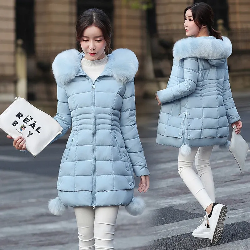 Faux Fur Warm Women Coat