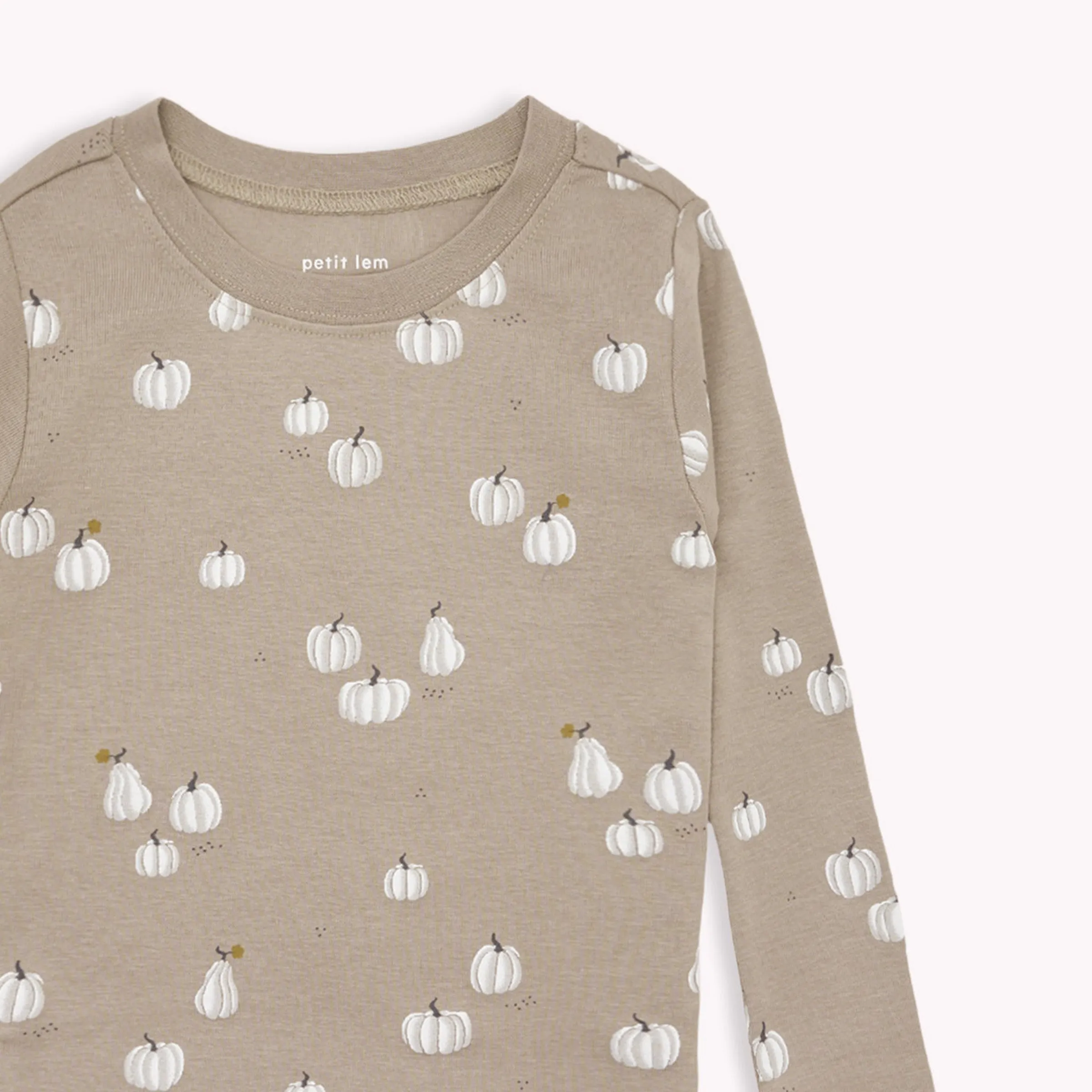 Gourds Print on Pebble Ground PJ Set