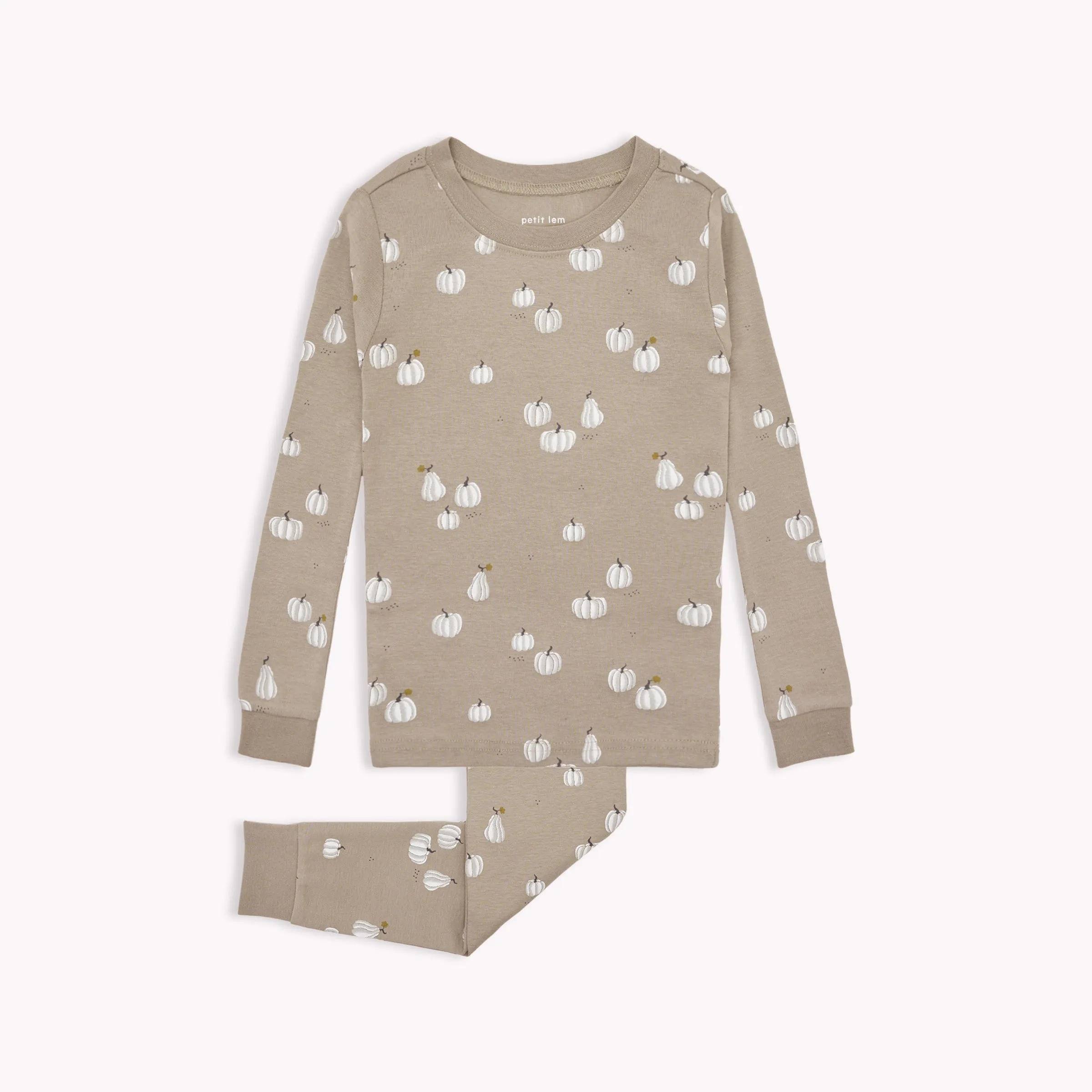 Gourds Print on Pebble Ground PJ Set