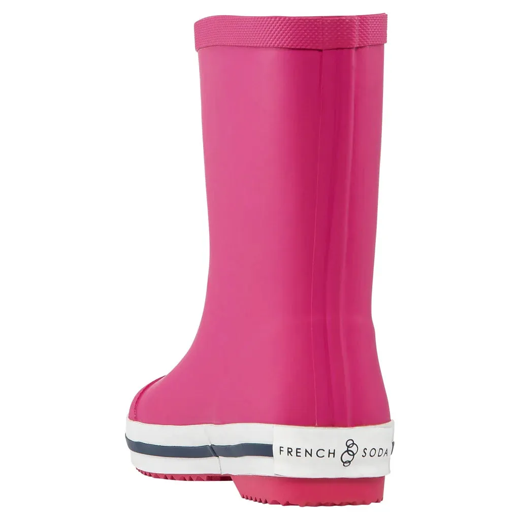 Kids' Rubber Gumboots - Pink