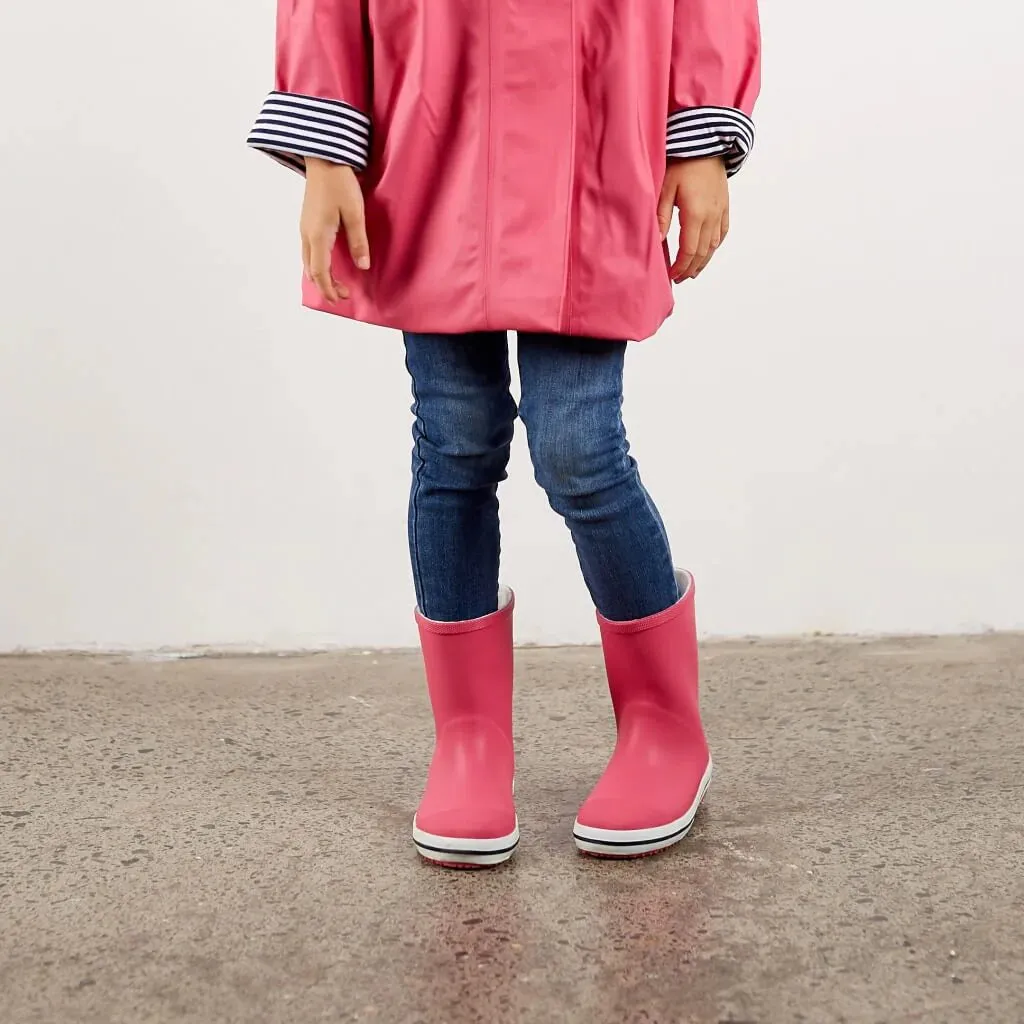 Kids' Rubber Gumboots - Pink