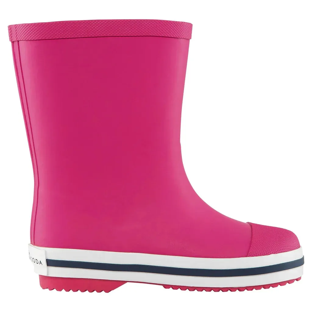 Kids' Rubber Gumboots - Pink