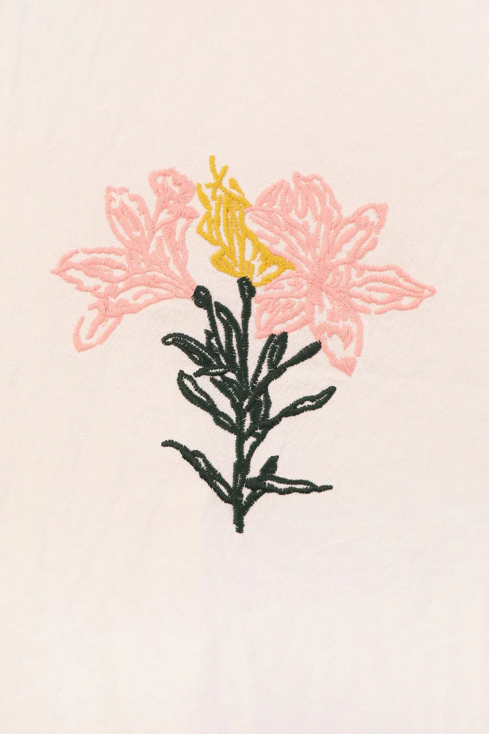 Meadows | ARCHIVE Penstemon Shirt | Multi embroidery