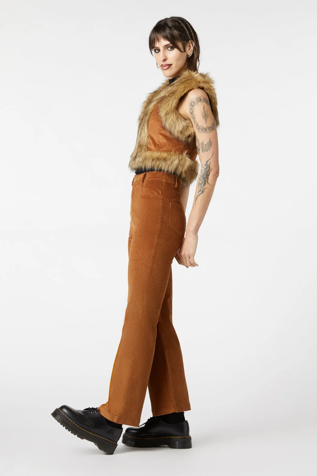 Moss Cord Vest