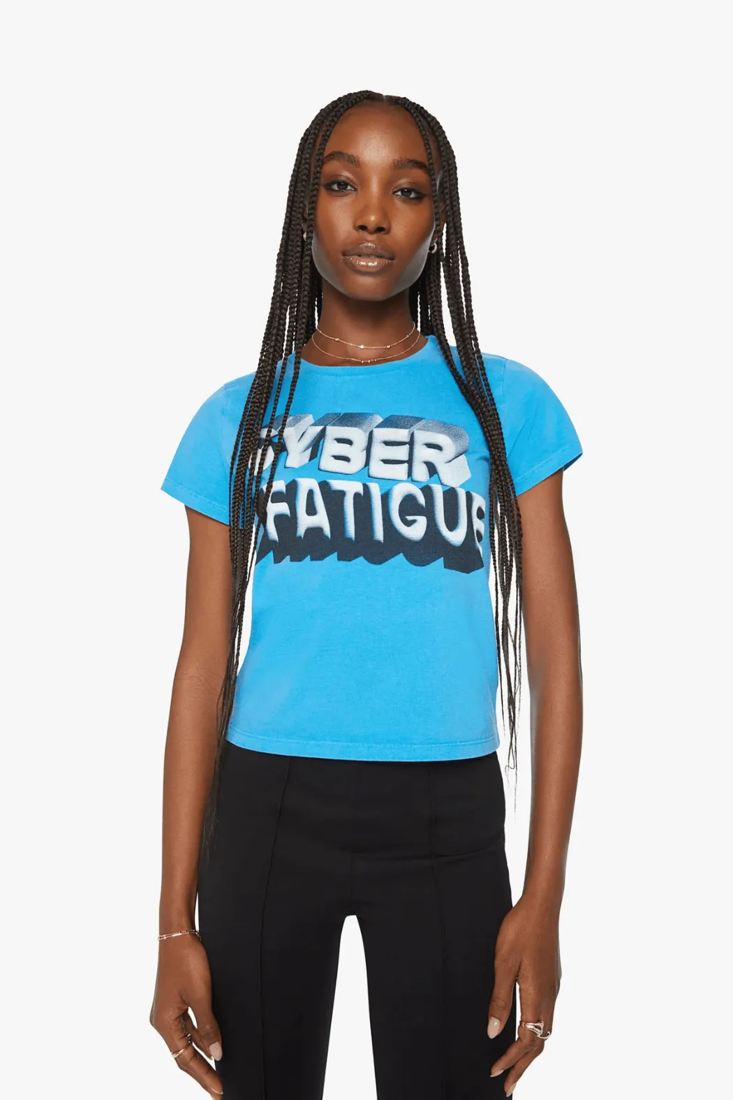 Mother Cropped Itty Bitty Goodie Tee