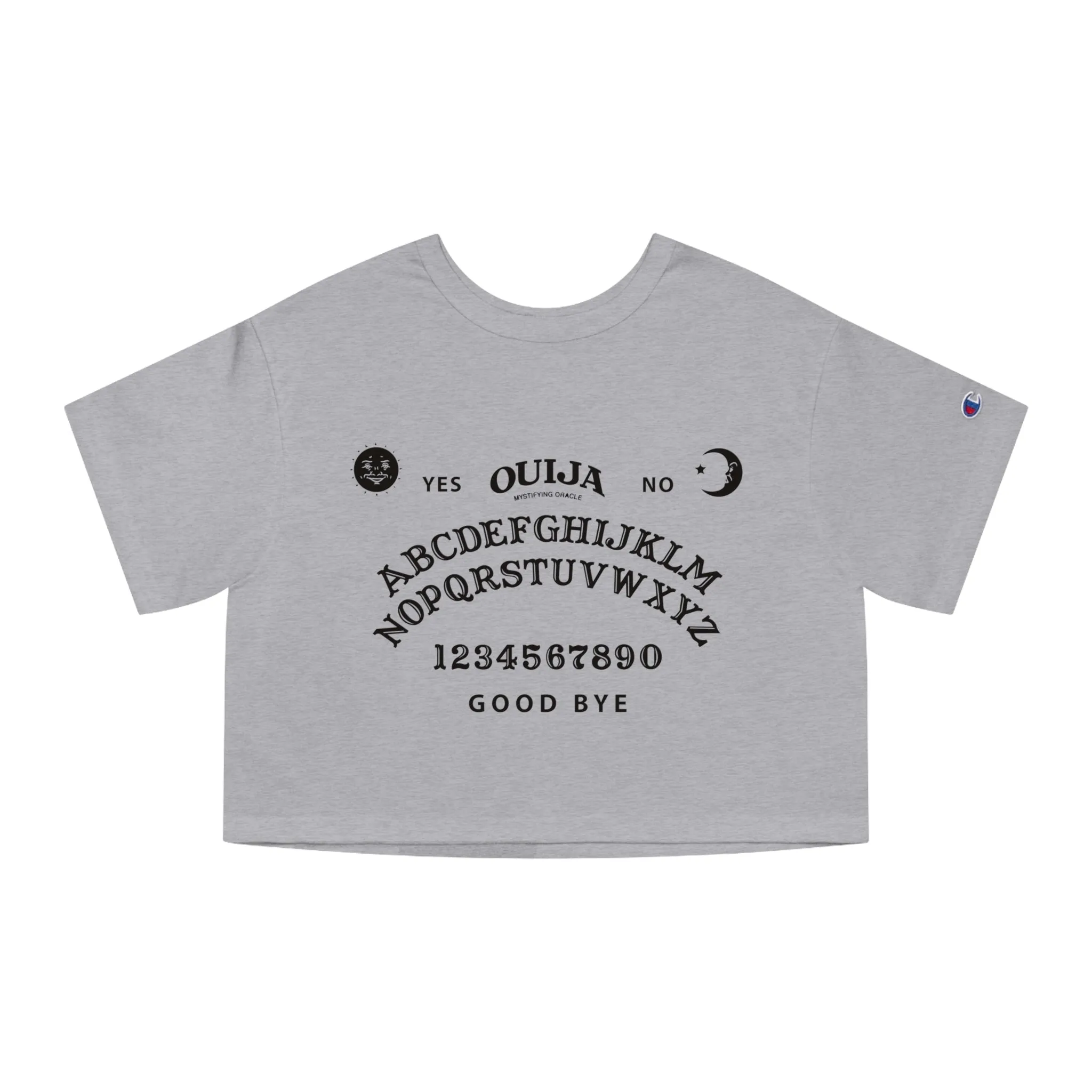 Ouija Board Heavyweight Crop Top