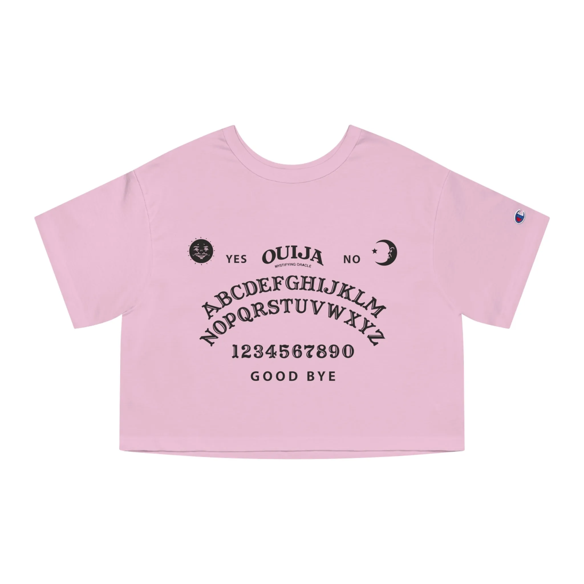 Ouija Board Heavyweight Crop Top
