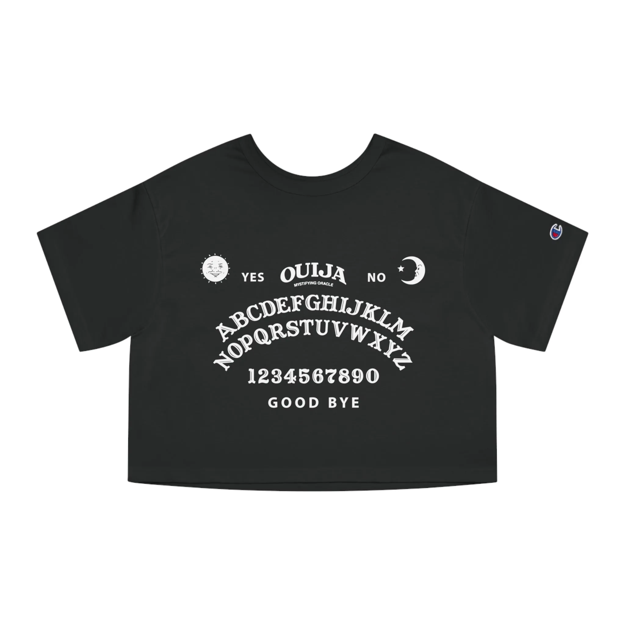 Ouija Board Heavyweight Crop Top