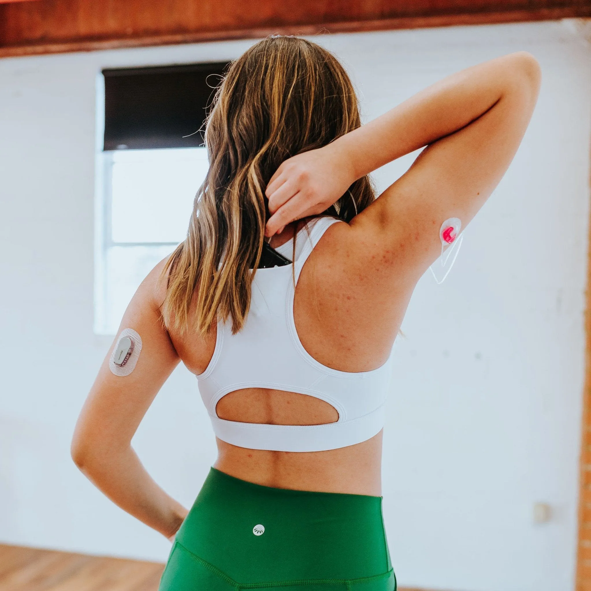 Sarah Sports Bra - White