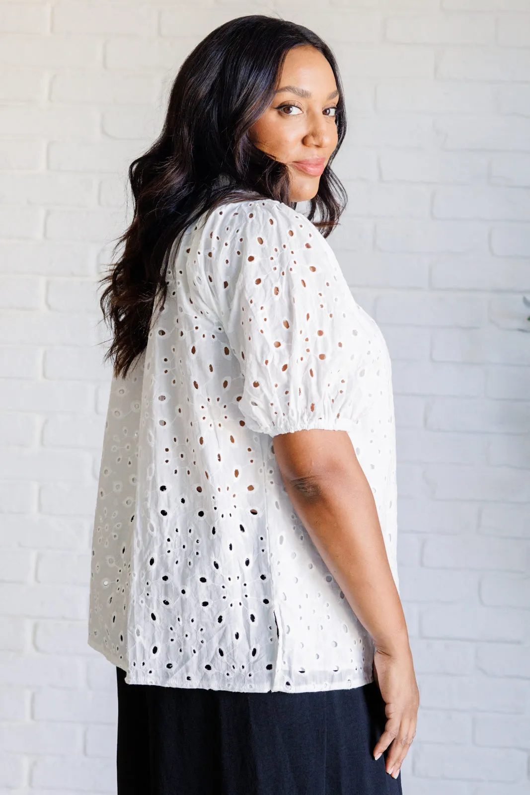 Siena Eyelet Blouse