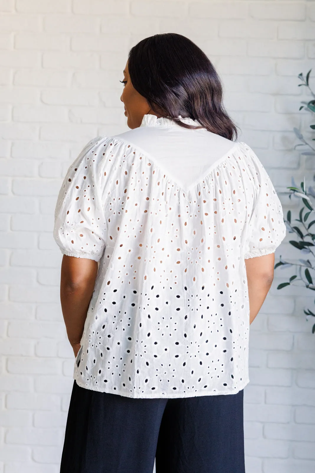 Siena Eyelet Blouse