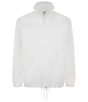 SOL'S Unisex Shift Windbreaker Jacket | White