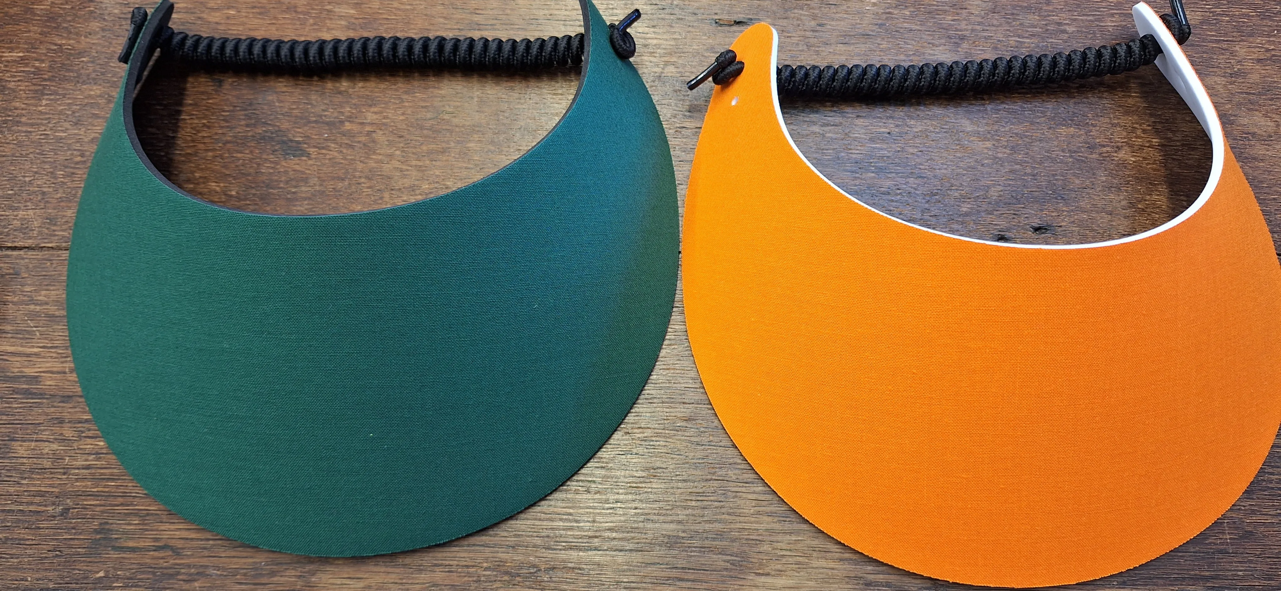 Sun Visors - Forest and Orange